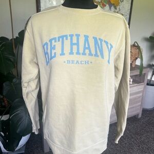 Comfort Colors Cream Crewneck Sweater